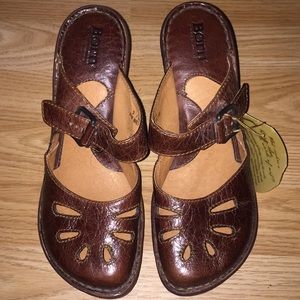 Born Leather Clogs (NWT)